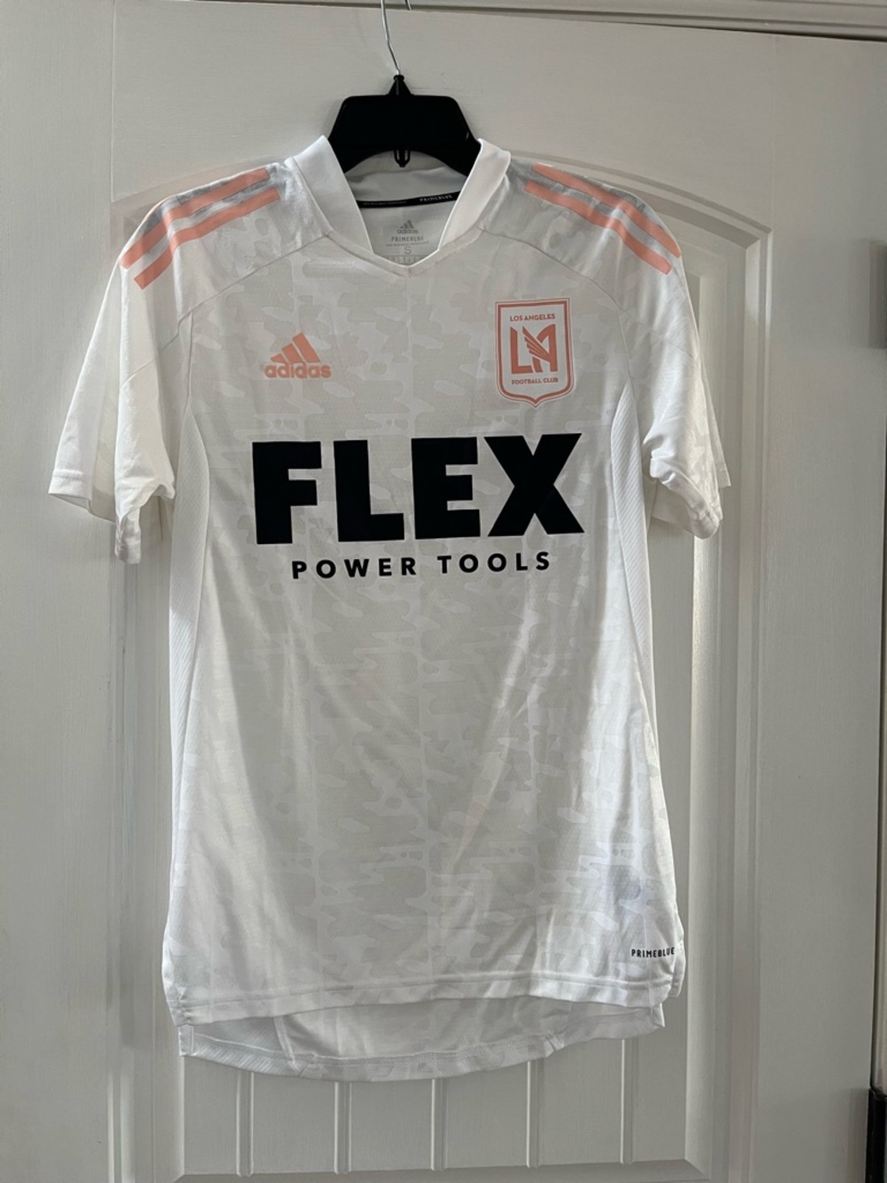 adidas White Primeblue Soccer Jersey